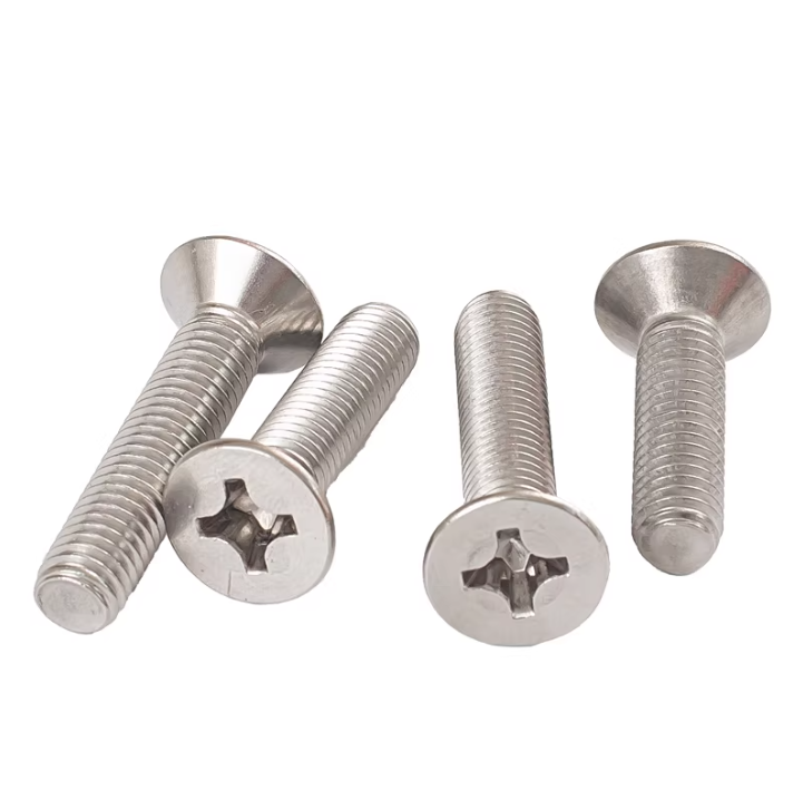 Apakah perbezaan utama antara skru pan-head dan skru countersunk?