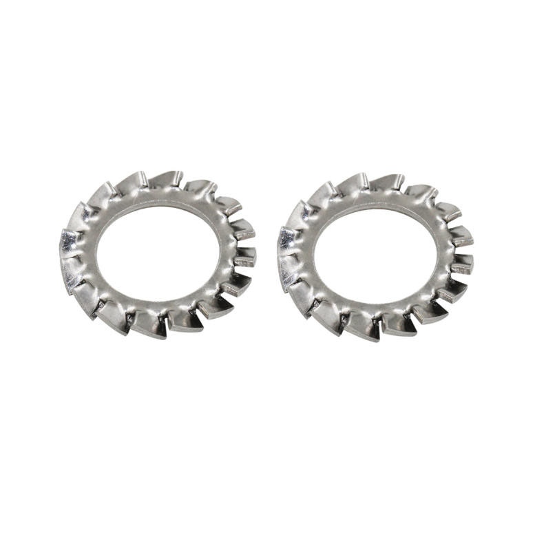 DIN 6798 pencuci kunci bergerigi