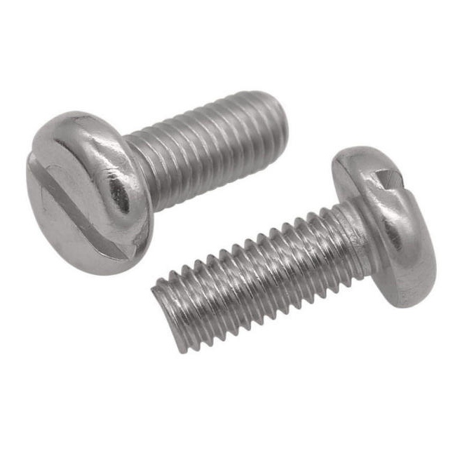 Skru Kepala Kuali Berslot Inox DIN85