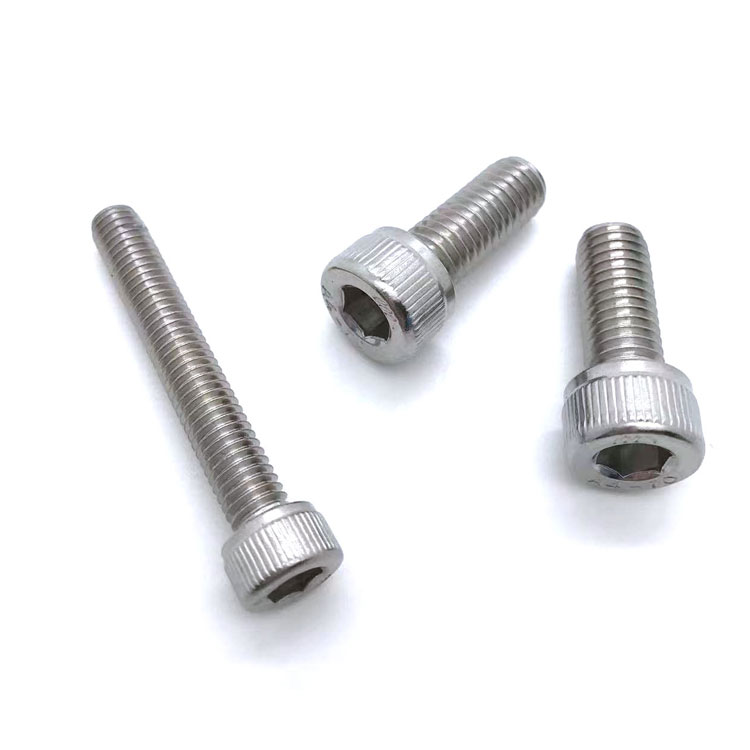 Keluli tahan karat Knurled Cap Kepala Hex Soket Bolt